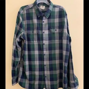 Vintage VANS long sleeve check Pattern Shirt